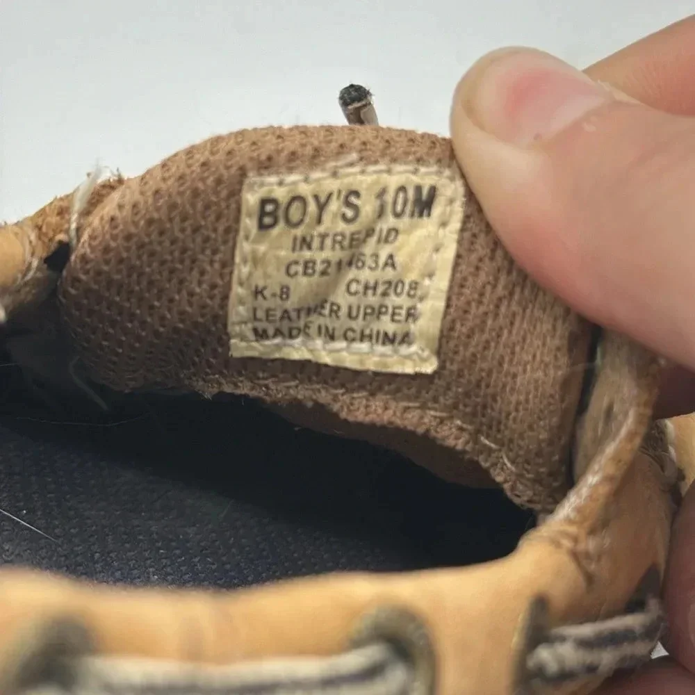 Sperry boys leather